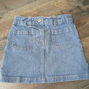 Mini Boden Railroad Stripe Skirt